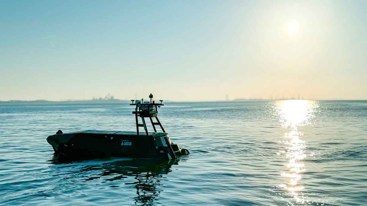 Sweden tests new unmanned boat in Baltic Sea trials (Photo: FMV)