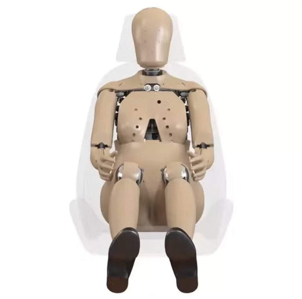Company develops new type of crash test dummy to make cars safer for women