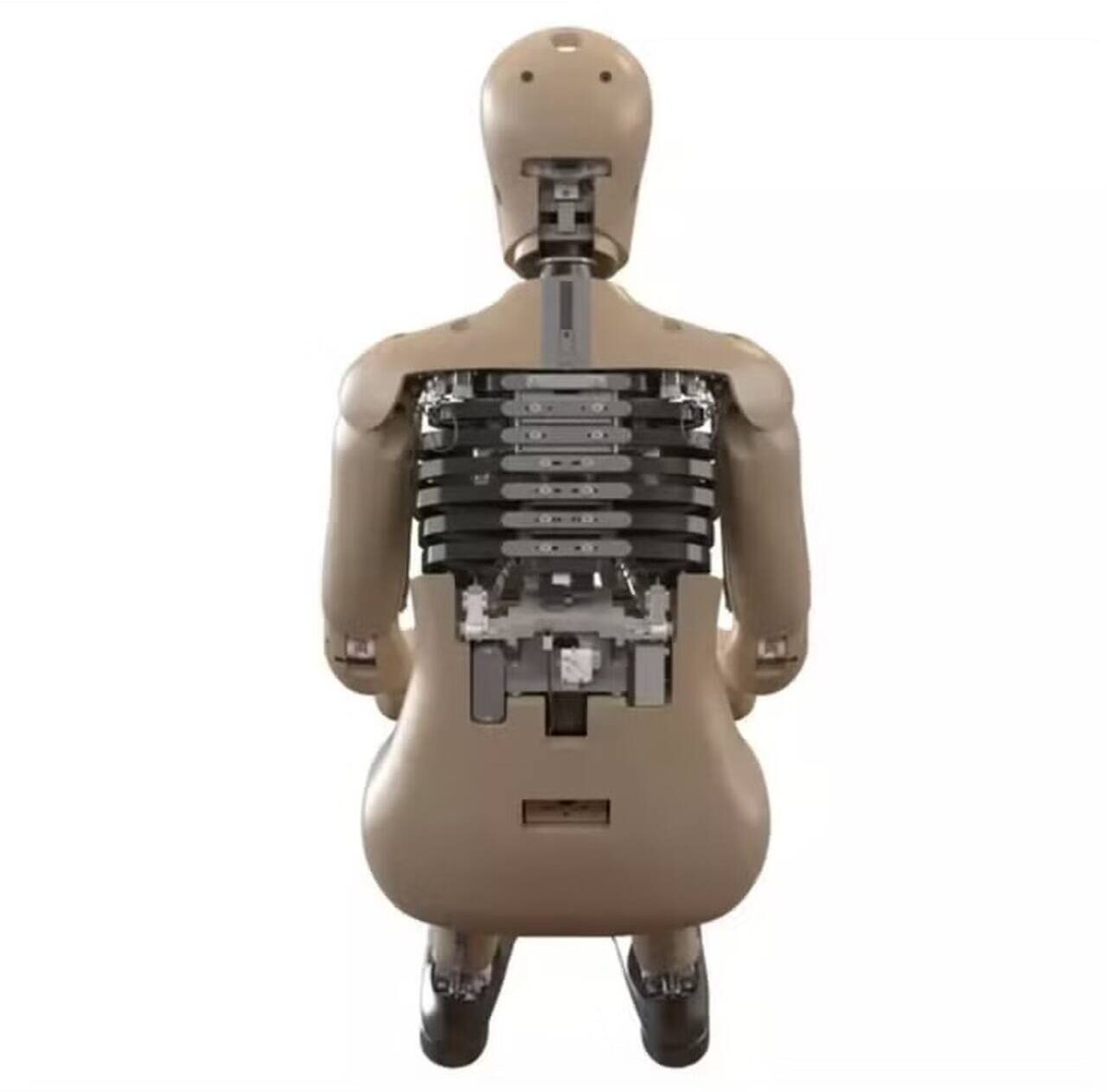 Company develops new type of crash test dummy to make cars safer for women