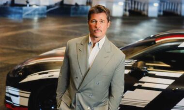 Mercedes-AMG anuncia Brad Pitt como rosto global do novo GT 4-Door Coupé. Foto: Mercedes-AMG