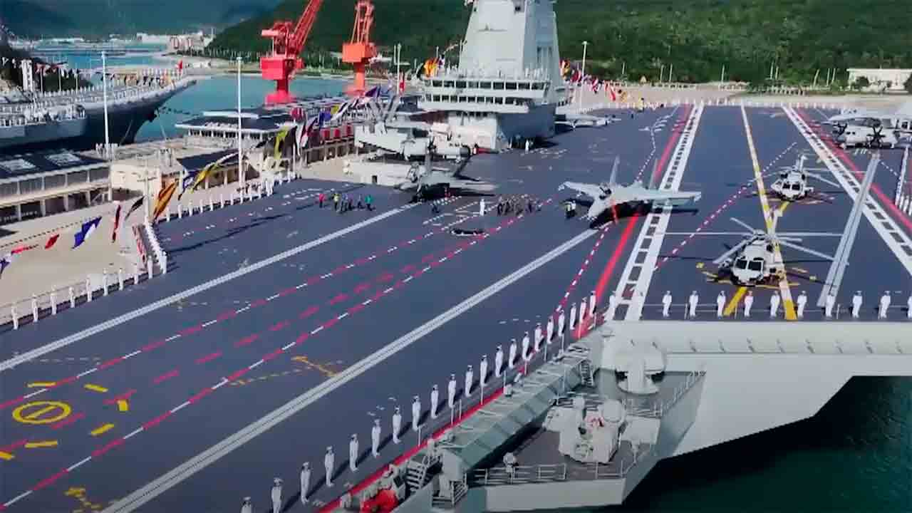 此艦象徵著中國人民解放軍海軍的重大技術飛躍。圖片來源:China Military