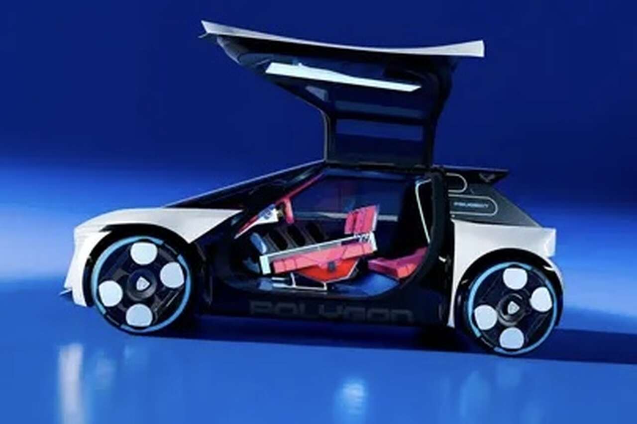 Peugeot revela Polygon, carro-conceito de aparência extremamente futurista