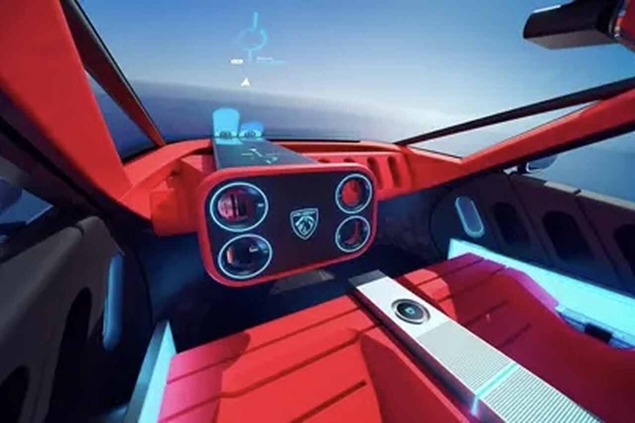 Peugeot revela Polygon, carro-conceito de aparência extremamente futurista