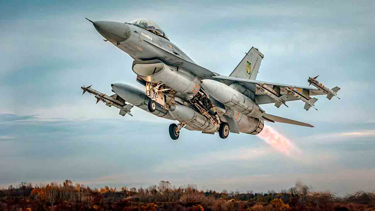 F-16. Foto: Air Force Command of UA Armed Forces