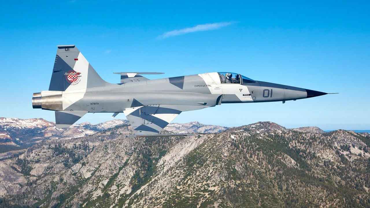 Northrop F-5 Tiger II. Foto: X @rookisaacman