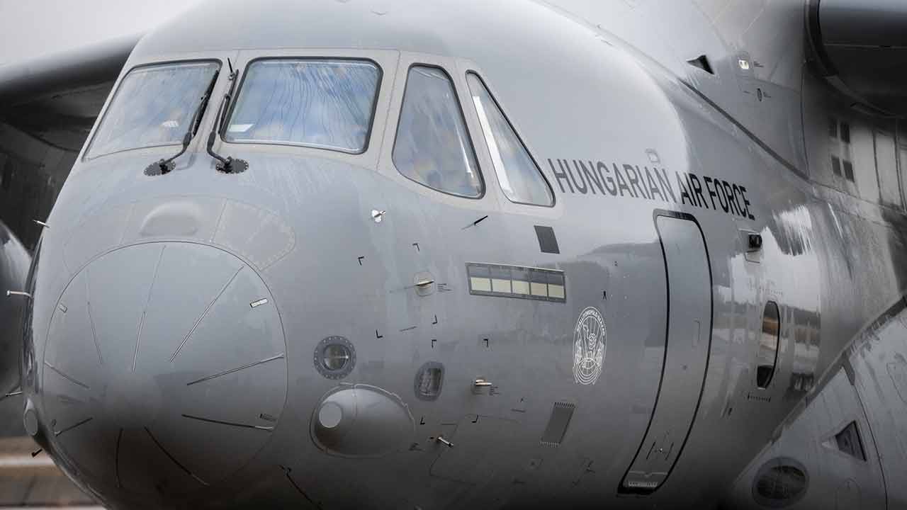 Hungary expands military capabilities with arrival of second C-390. Photo: Embraer