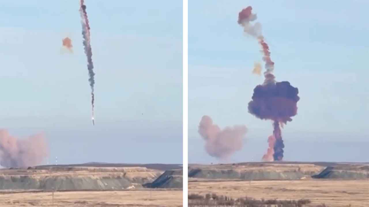 RS-28 Sarmat - Rússia perde míssil balístico após explosão no lançamento. Instagram @ukraine_defence