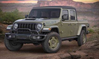 Jeep Gladiator Willys '41 2026 se inspira em antigo caminhão militar (Foto: Jeep)