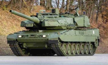 Leopard 2A8. Foto: X @GermanyNATO