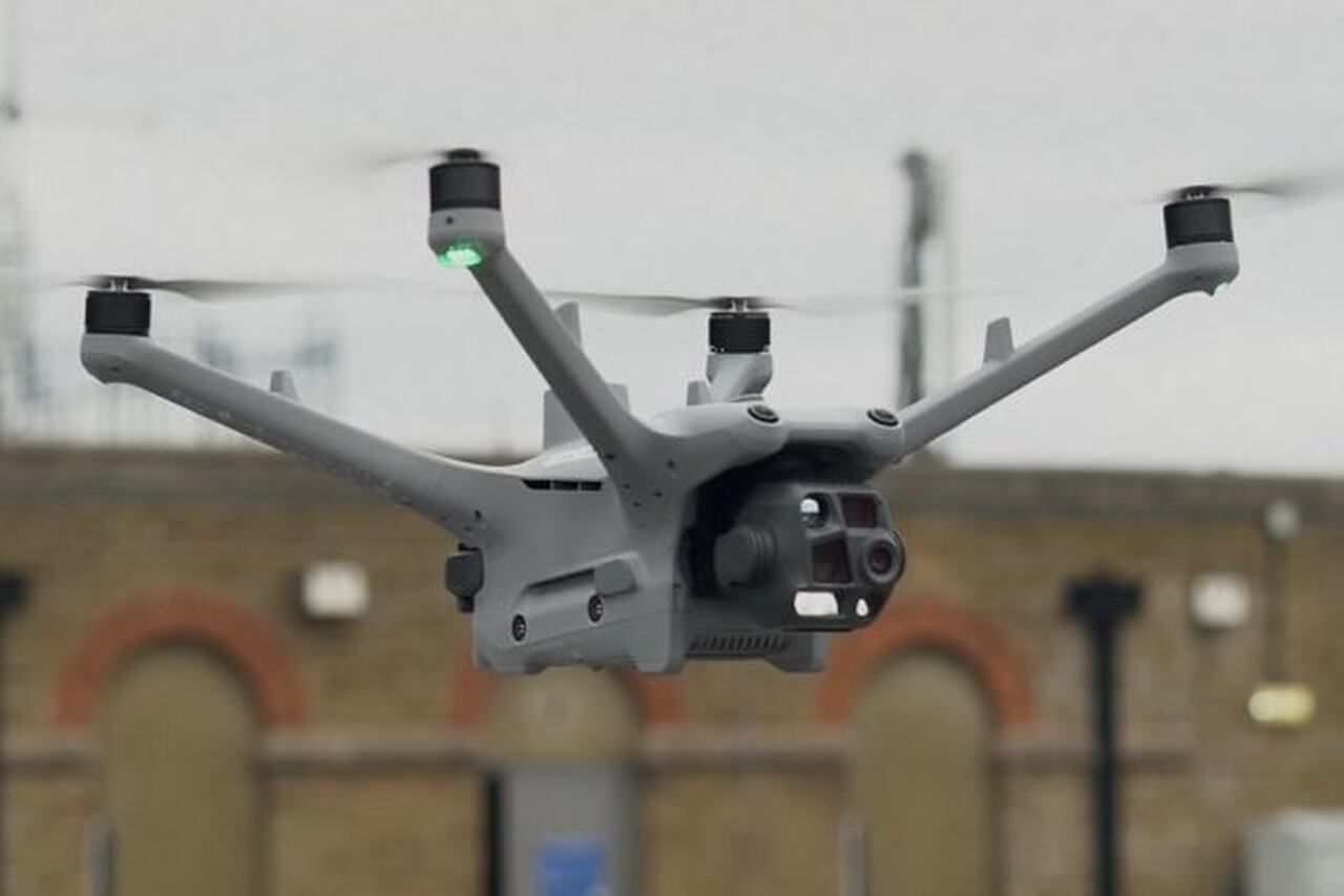 Storbritanniens politi bruger drones til at flyve over Londons gader