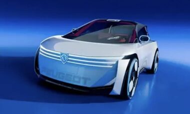 Peugeot revela Polygon, carro-conceito de aparência extremamente futurista