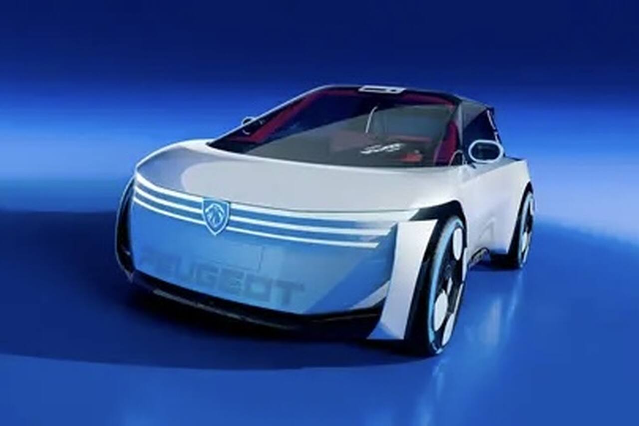 Peugeot revela Polygon, carro-conceito de aparência extremamente futurista