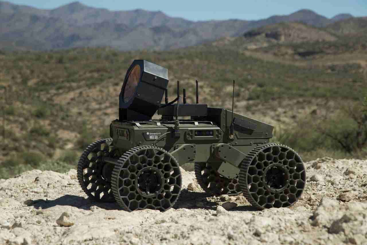 American company develops tank-destroying robots that operate in coordinated swarms