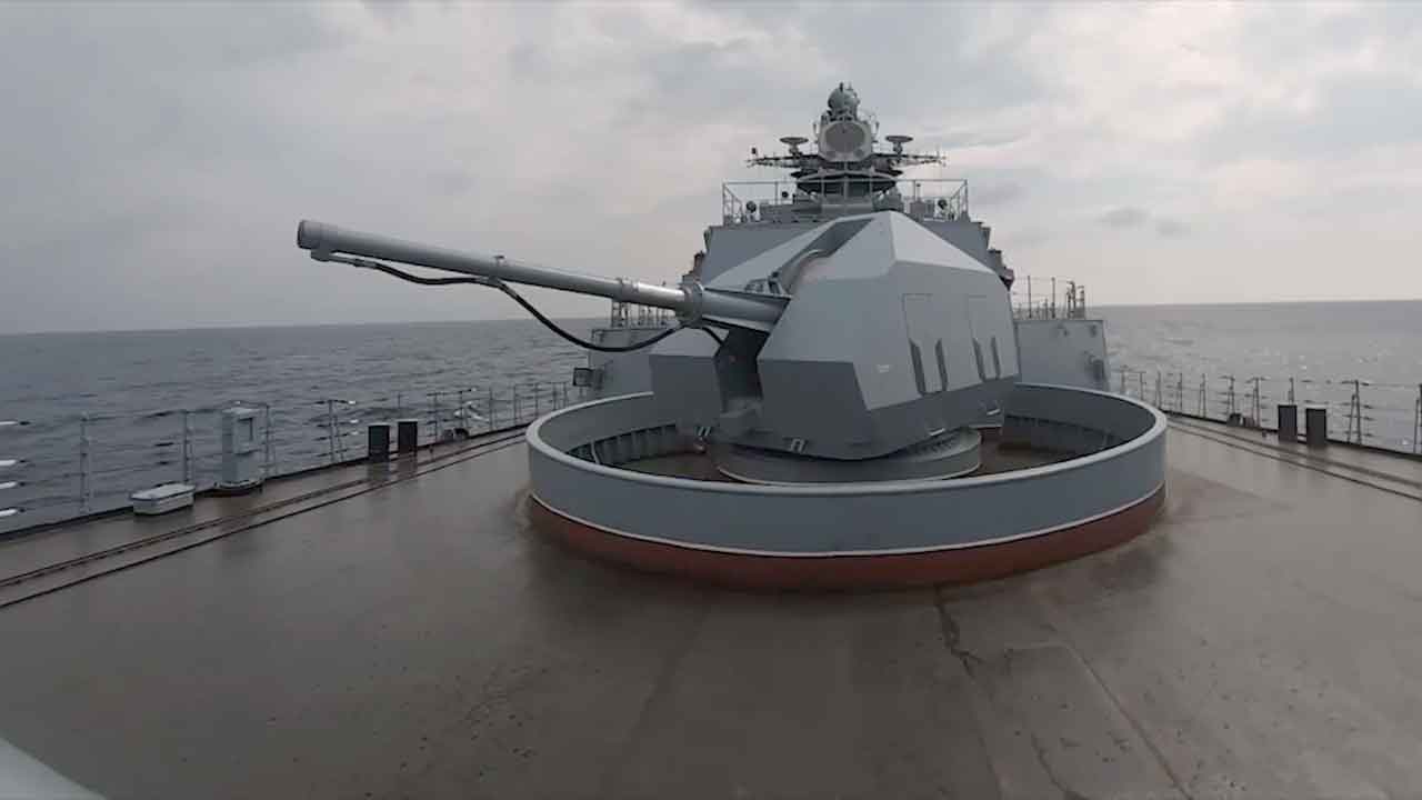 Russia conducts complex naval exercise with live-fire drills in the Indian Ocean. Telegram @mod_russia