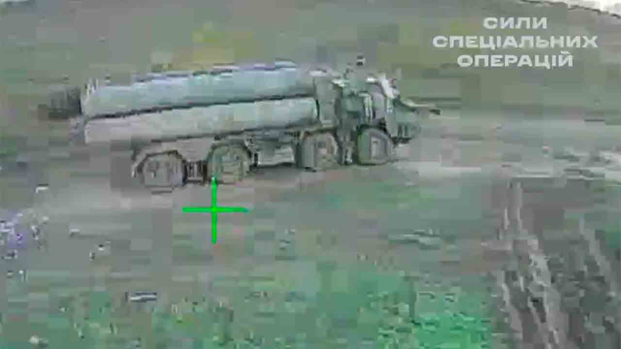 Ukrainske droner ødelegger S-400-system og ammunisjonslager på Krim. Telegram @ukr_sof