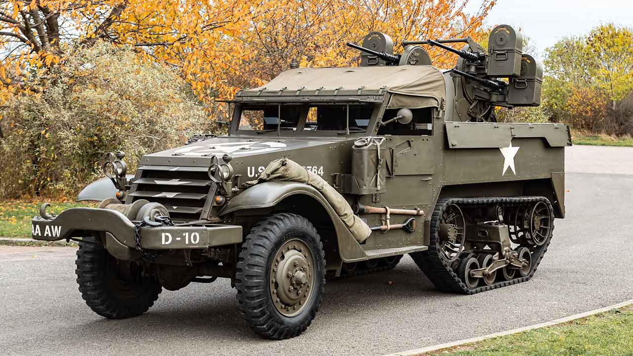 1942 White M16 Half-Track Multiple Gun Motor Carriage