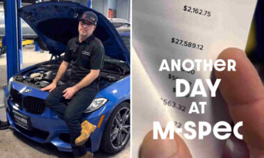 Vídeo: Homem é salvo por mecânico após receber cotação de US$ 28 mil para trocar motor de BMW