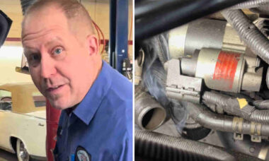 Mecânico mostra fumaça misteriosa saindo do motor de arranque de Ford Fusion: "Isso é ruim"