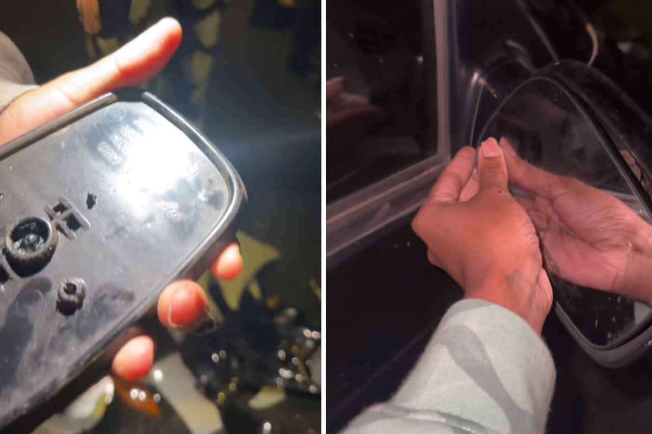 Wanita menemukan pria yang menabrak mobil lewat kaca spion yang patah: 'Seperti sepatu kaca'