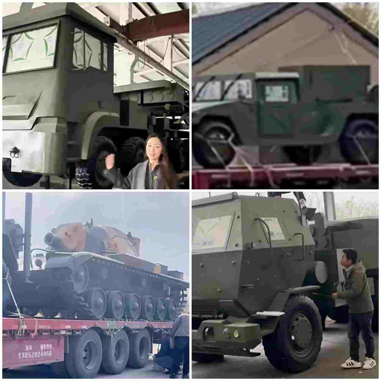 China builds life-size replicas of Taiwanese weapons for attack training