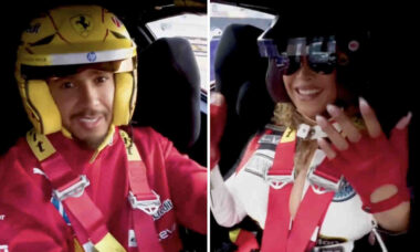 Lewis Hamilton atinge 320 km/h durante volta com Beyoncé no Grande Prêmio de Las Vegas
