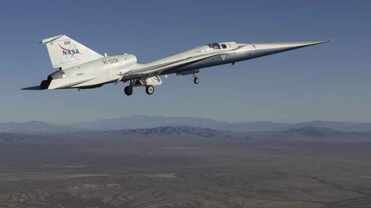 NASAの静粛超音速機 X-59、初飛行に成功 — 詳細はこちら - Carro e motos