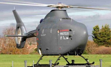 Reino Unido avança com helicóptero Proteus em programa militar de 79 milhões de dólares