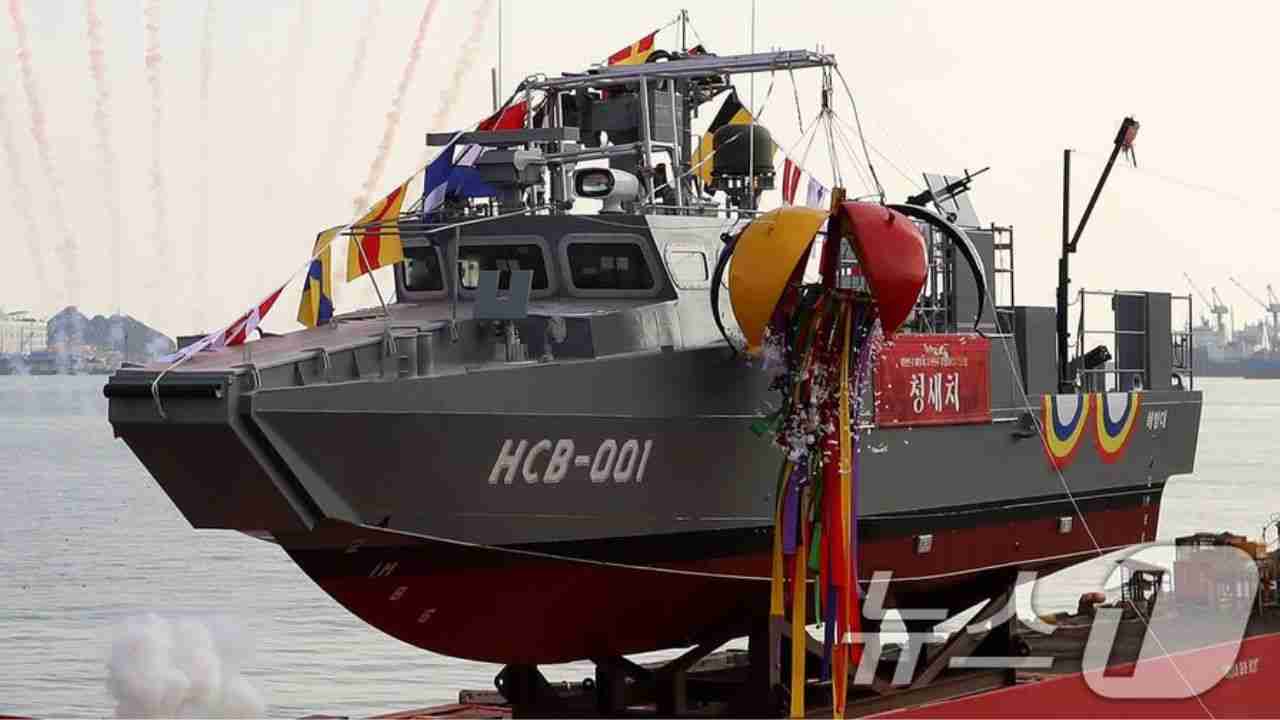 La Corée du Sud lance sa première embarcation de débarquement rapide pour les Marines, axée sur l'amphibie