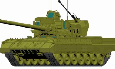 Renders de plantas vazadas revelam o potente tanque russo T-95
