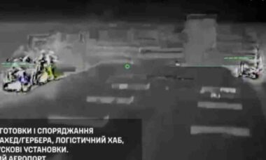 Ucrânia atinge base de drones Shahed no Aeroporto de Donetsk em ataque noturno