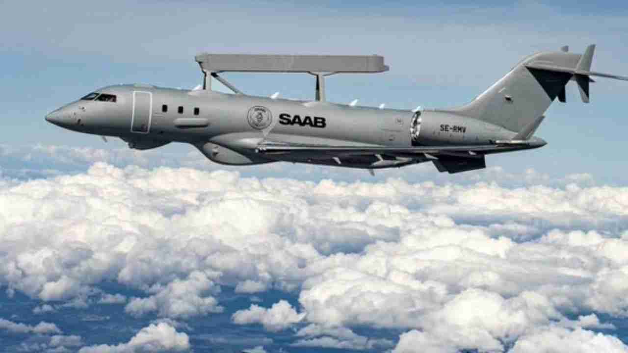Frankrig bestiller 2 Saab GlobalEye luftbårne tidlig advarsel fly for 1,35 milliarder USD