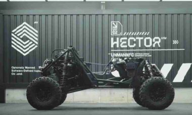 ARX Robotics lança Hector, veículo robótico que opera com tripulação ou de forma autônoma