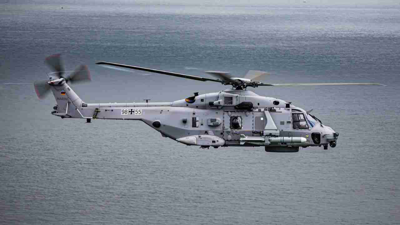 Alemanha recebe 1º helicóptero NH90 Sea Tiger para reforçar guerra antissubmarino