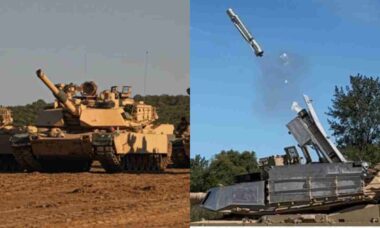 Exército dos EUA testa M1A2 Abrams com drones Switchblade e mira futuro dos blindados