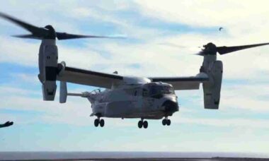V-22 Osprey enfrenta falhas persistentes e pode levar anos para resolver problemas de segurança