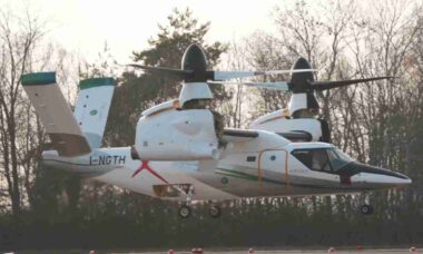 Leonardo realiza 1º voo do tiltrotor civil NGCTR e avança na aviação VTOL sustentável