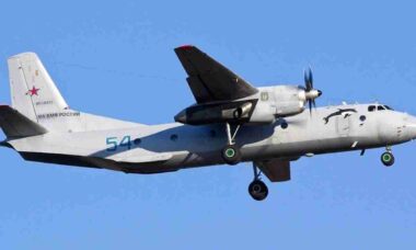 Ucrânia atinge An-26KPA na Crimeia e elimina "avião laboratório" estratégico russo