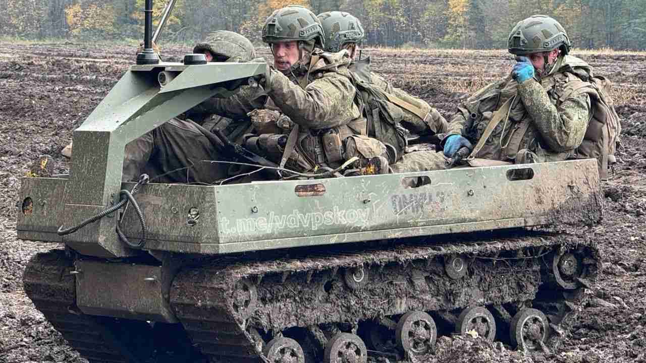 Rússia usa plataforma robótica Omich em zona de combate na Ucrânia pela 1ª vez