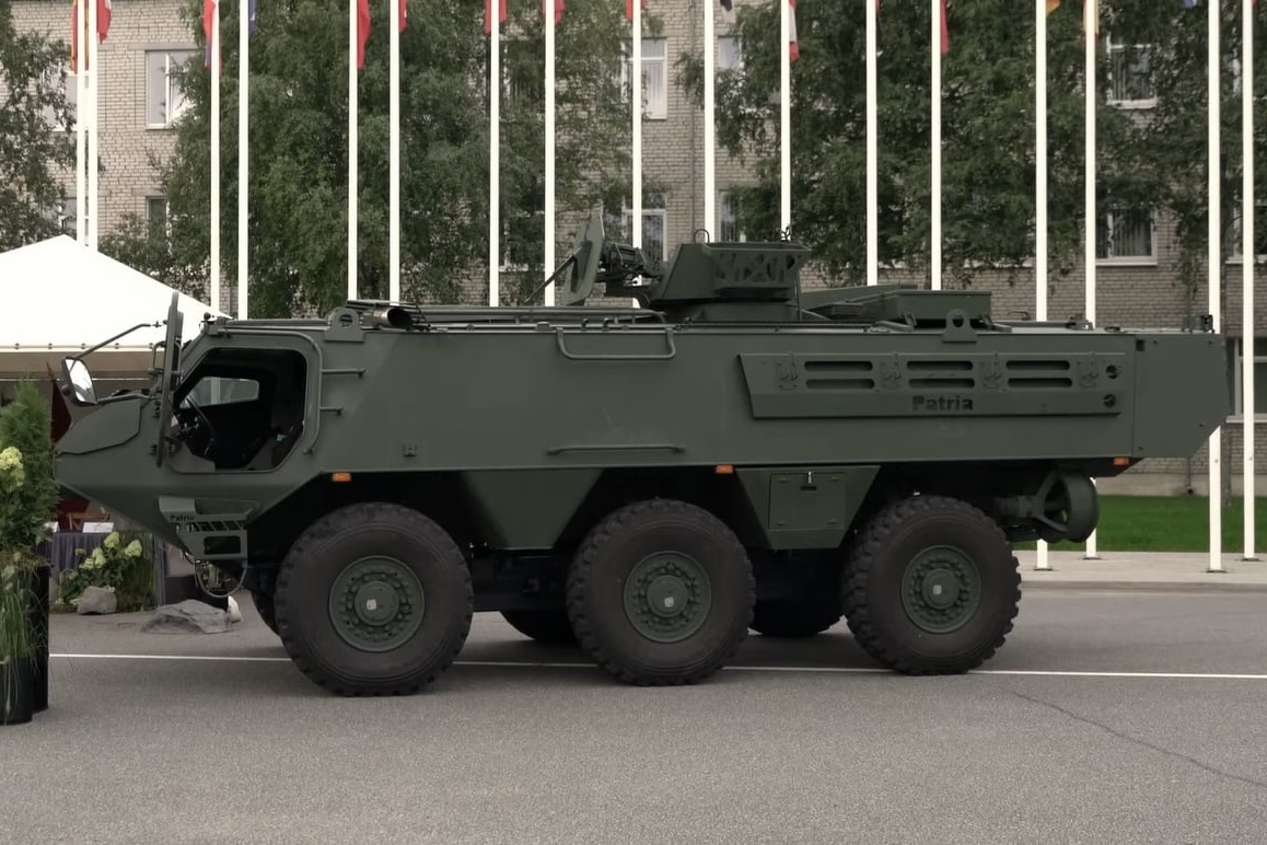 Swedish Armed Forces acquire more than 90 Patria 6×6 armored vehicles