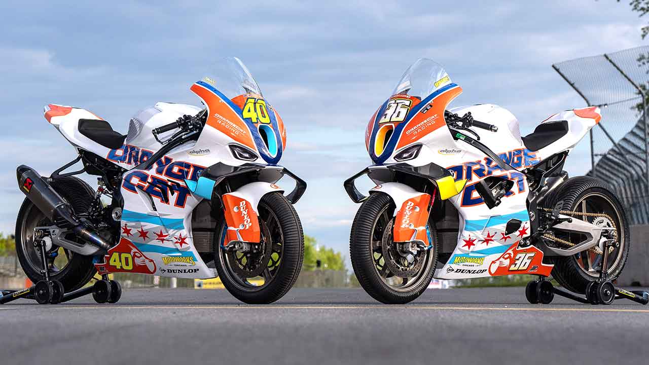 OrangeCat Racing. 사진: BMW Motorrad USA