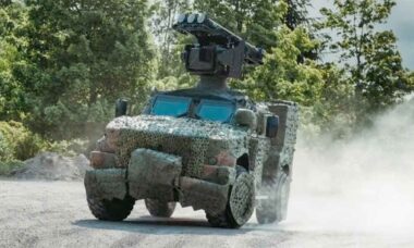 Lituânia compra 3ª bateria MSHORAD da Saab e reforça defesa aérea móvel (X @Lithuanian_MoD)