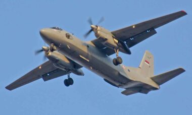 Aeronave de transporte militar An-26. Foto: Wikimedia