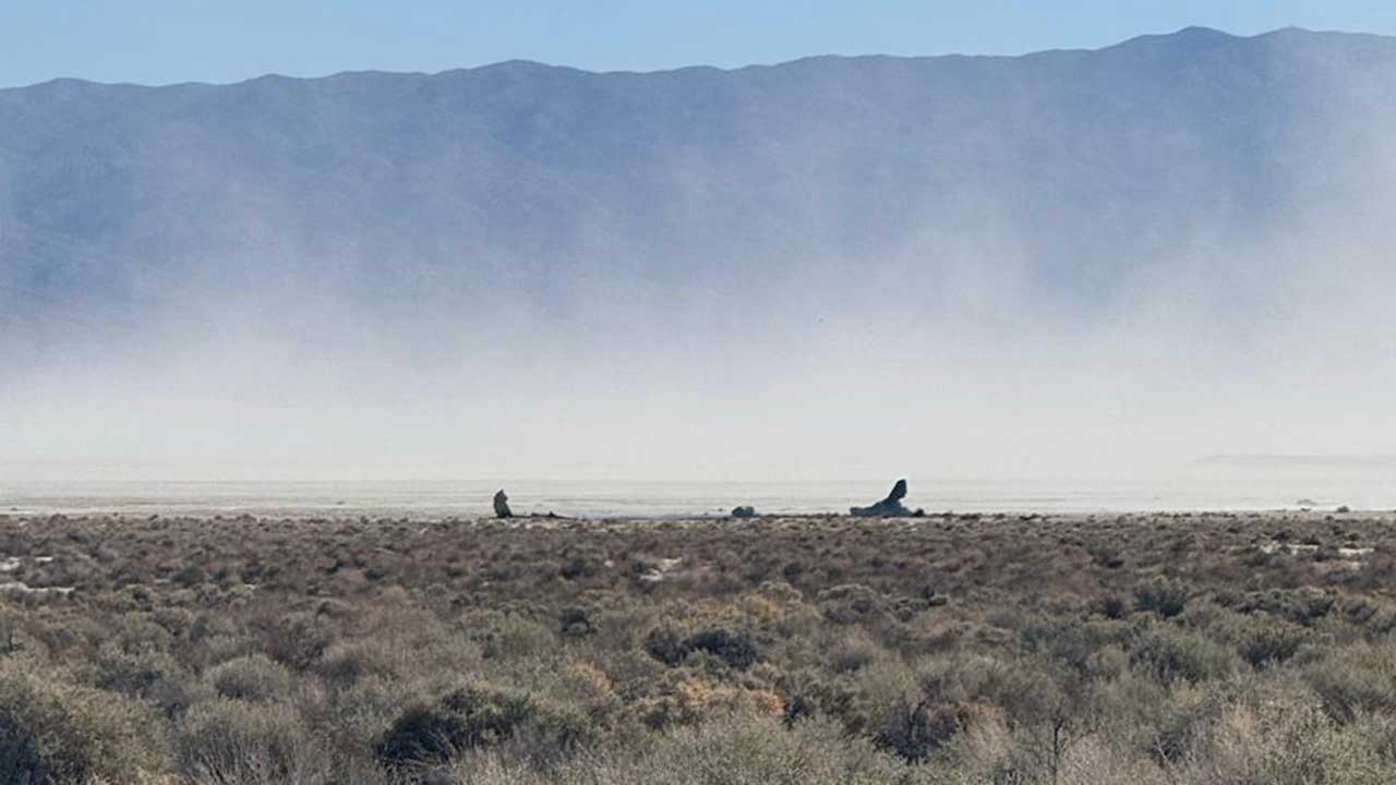 US Air Force F-16 crashes during training in California