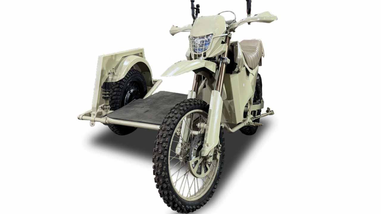 Izh-Enduro with sidecar. Telegram @kalashnikovnews
