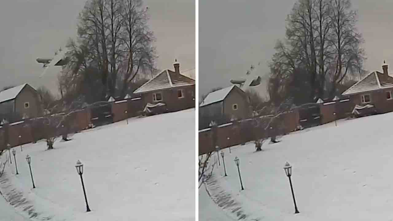 Vídeo: Avião militar russo An-22 se parte ao meio no ar