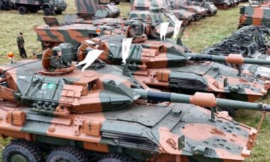 Centauro II BR. Foto: Facebook Exército Brasileiro