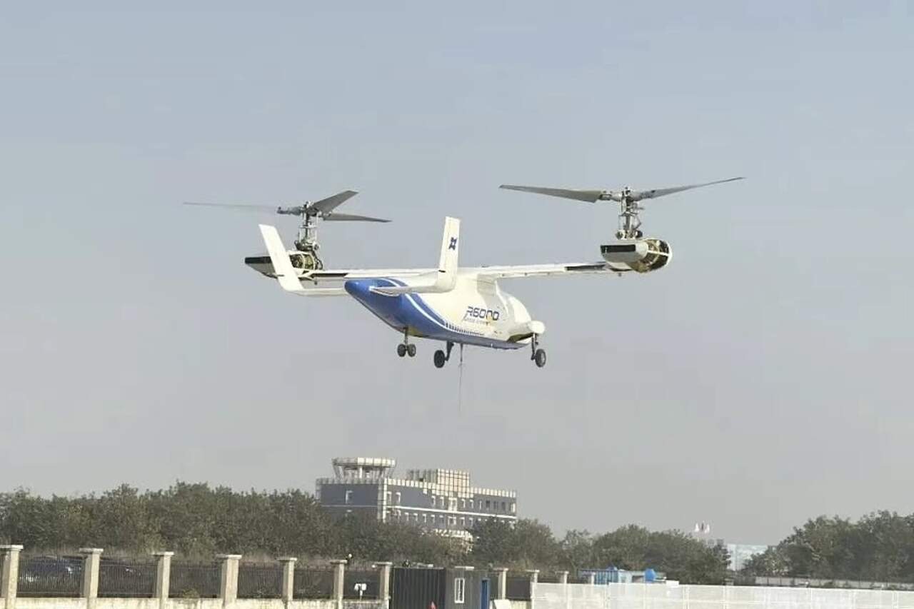First Converted Unmanned Aircraft of China Flies for the First Time