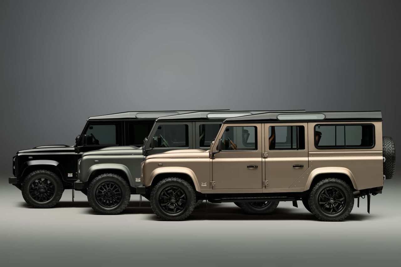 Land Rover Classic anuncia pinturas do Octa para o Defender V-8
