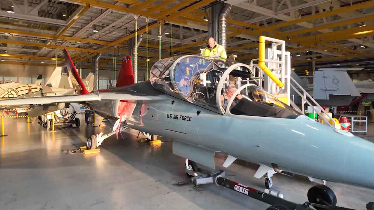 T-7A Red Hawk. X @BoeingDefense