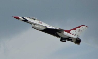 F16 Fighting Falcon. Foto ilustrativa: Wikimedia